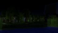 Cyanide Shaders at night (Image via MLGimposter/CurseForge)